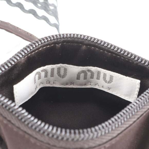 Miu Miu Miu Archive Tote Bag Shoulder Handbag Stripe Women's - Picture 10 of 11